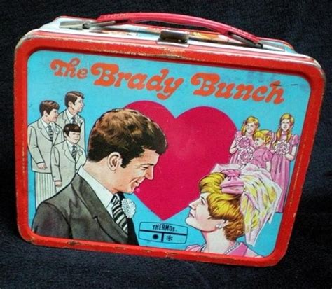 brady bunch metal lunch box|brady bunch lunch box value.